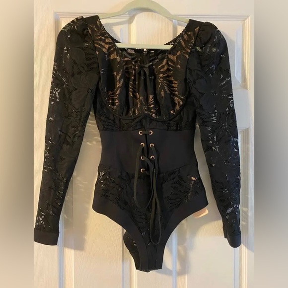 Agent Provocateur black lace bodysuit Audrey size Small (AP size 2) - Picture 2 of 7